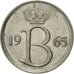 Coin, Belgium, 25 Centimes, 1965, Brussels, AU(50-53), Copper-nickel, KM:154.1
