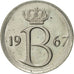Coin, Belgium, 25 Centimes, 1967, Brussels, AU(50-53), Copper-nickel, KM:153.1