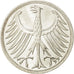 Coin, GERMANY - FEDERAL REPUBLIC, 5 Mark, 1973, Stuttgart, AU(50-53), Silver