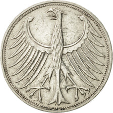 Coin, GERMANY - FEDERAL REPUBLIC, 5 Mark, 1971, Stuttgart, AU(50-53), Silver