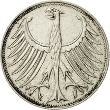 Coin, GERMANY - FEDERAL REPUBLIC, 5 Mark, 1966, Munich, AU(50-53), Silver