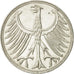 Coin, GERMANY - FEDERAL REPUBLIC, 5 Mark, 1965, Karlsruhe, AU(50-53), Silver