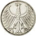 Coin, GERMANY - FEDERAL REPUBLIC, 5 Mark, 1969, Hambourg, AU(50-53), Silver