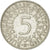 Munten, Federale Duitse Republiek, 5 Mark, 1956, Munich, PR, Zilver, KM:112.1