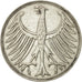Coin, GERMANY - FEDERAL REPUBLIC, 5 Mark, 1957, Stuttgart, AU(50-53), Silver
