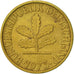 Coin, GERMANY - FEDERAL REPUBLIC, 5 Pfennig, 1973, Hambourg, AU(50-53), Brass