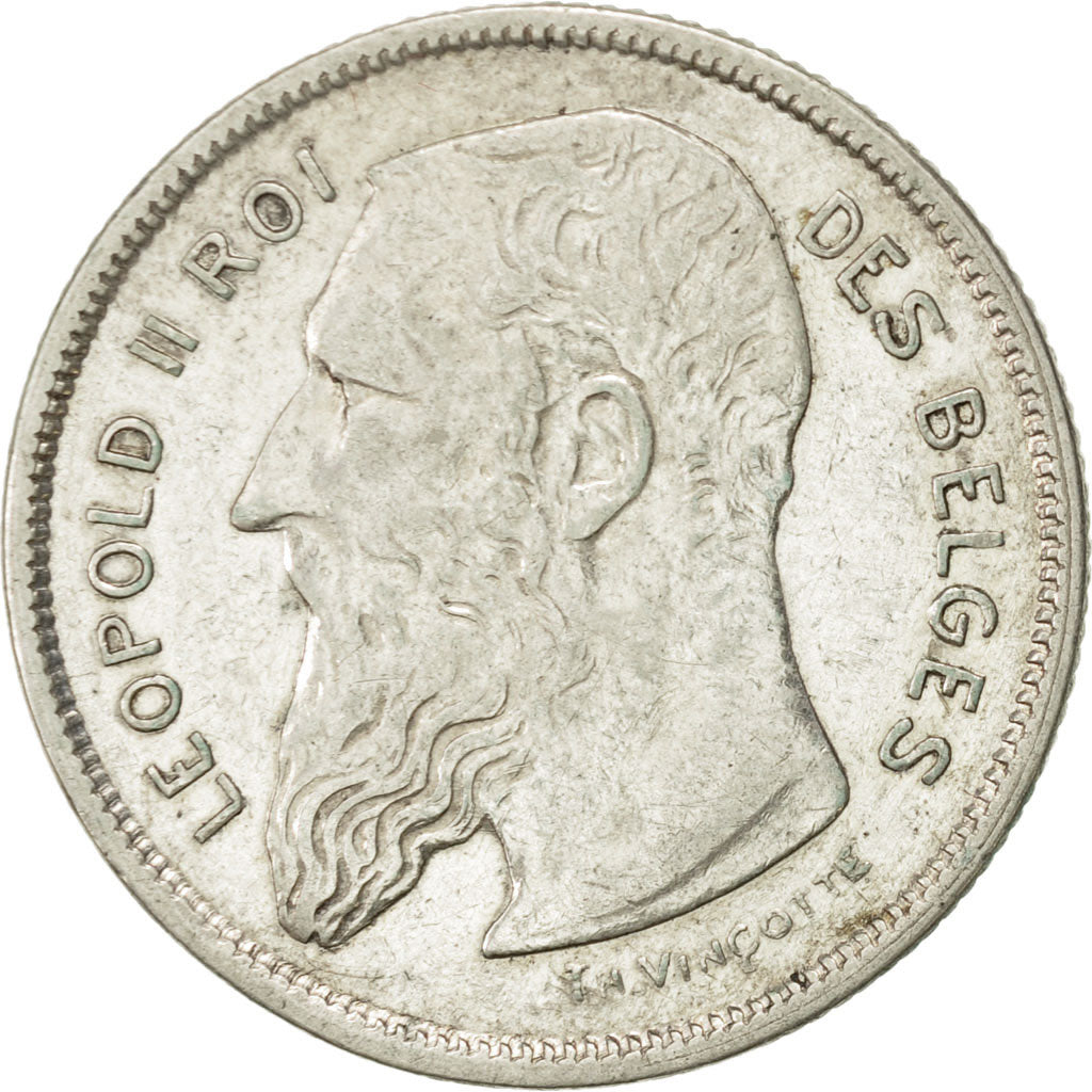 Belgium, 2 Francs, 2 Frank, 1909, EF(40-45), Silver, KM:58.1