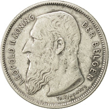 Coin, Belgium, 2 Francs, 2 Frank, 1909, EF(40-45), Silver, KM:59
