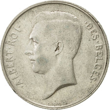 Bélgica, 2 Francs, 2 Frank, 1911, MBC, Plata, KM:74