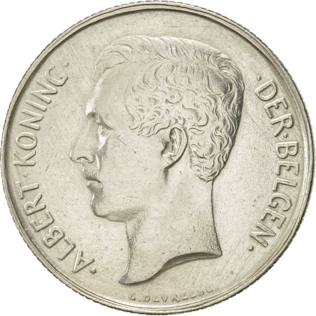 Bélgica, 2 Francs, 2 Frank, 1911, MBC, Plata, KM:75