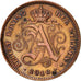 Coin, Belgium, Albert I, 2 Centimes, 1910, EF(40-45), Copper, KM:65