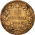 Moneta, Włochy, Vittorio Emanuele II, 10 Centesimi, 1867, Naples, VF(20-25)