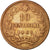 Coin, Italy, Vittorio Emanuele II, 10 Centesimi, 1863, VF(20-25), Copper