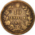 Moneta, Włochy, Vittorio Emanuele II, 10 Centesimi, 1862, VF(20-25), Miedź