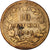 Coin, Italy, Vittorio Emanuele II, 10 Centesimi, 1866, Naples, F(12-15), Copper