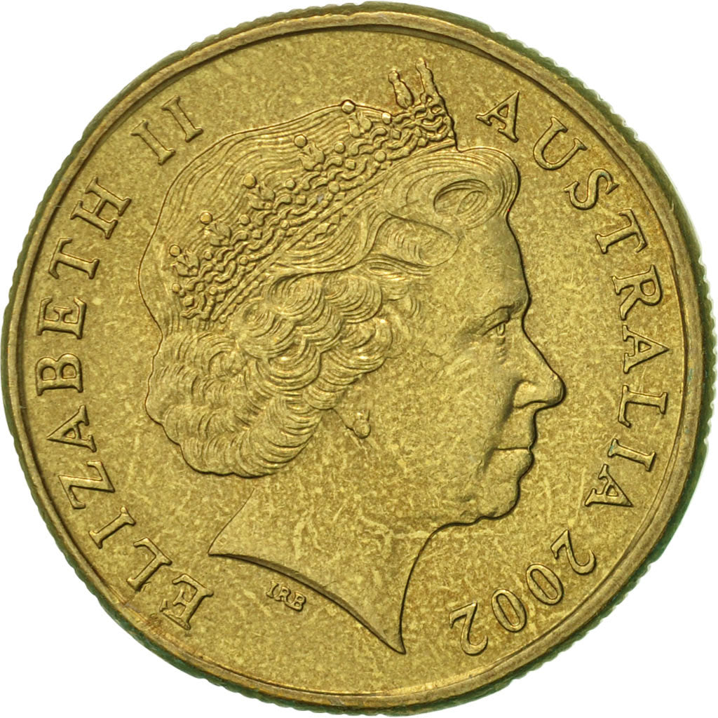 Coin, Australia, Elizabeth II, Dollar, 2002, Royal Australian Mint, AU(50-53)