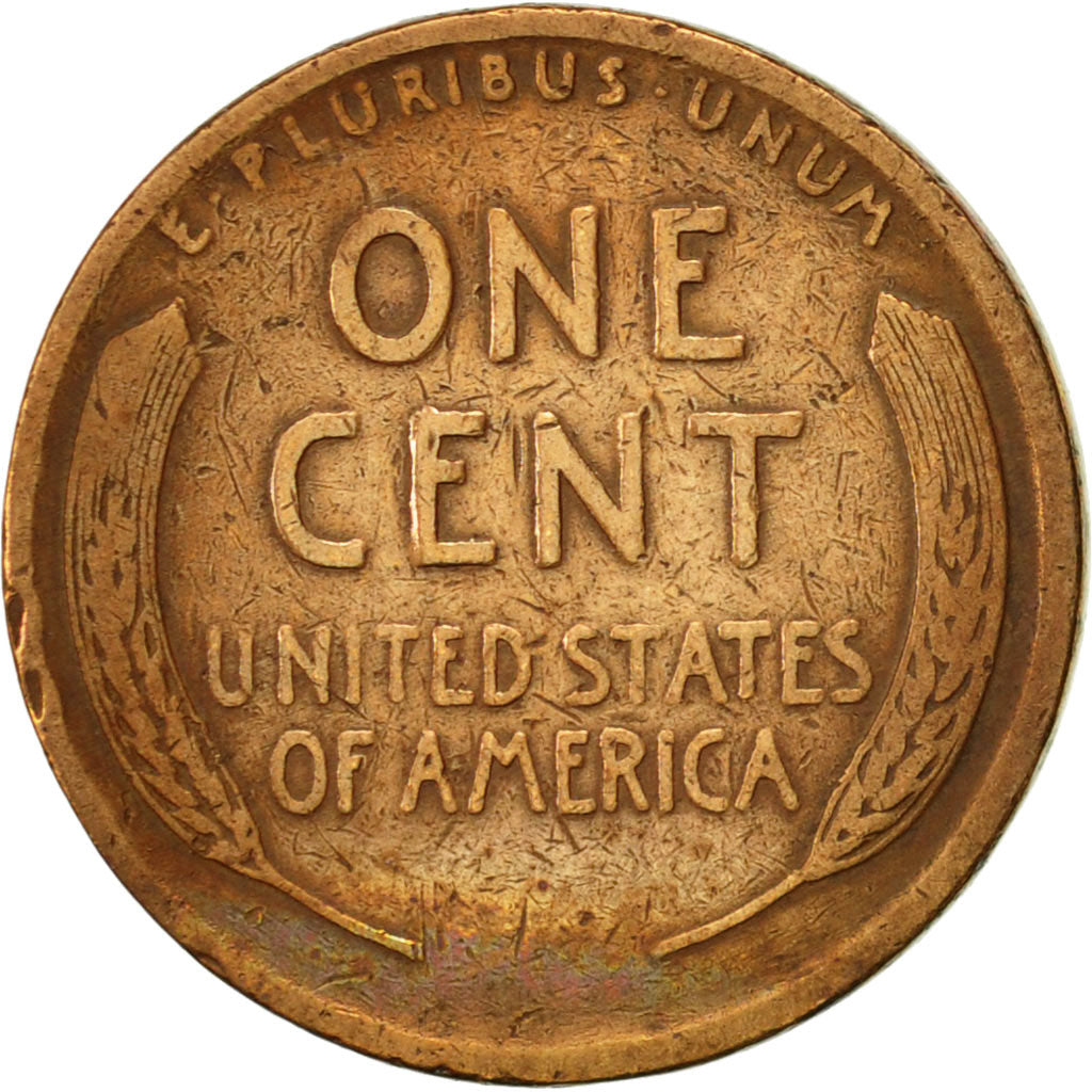 Coin, United States, Lincoln Cent, Cent, 1919, U.S. Mint, Philadelphia