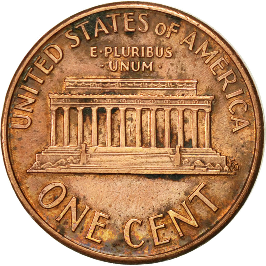 Coin, United States, Lincoln Cent, Cent, 1990, U.S. Mint, Denver, AU(50-53)
