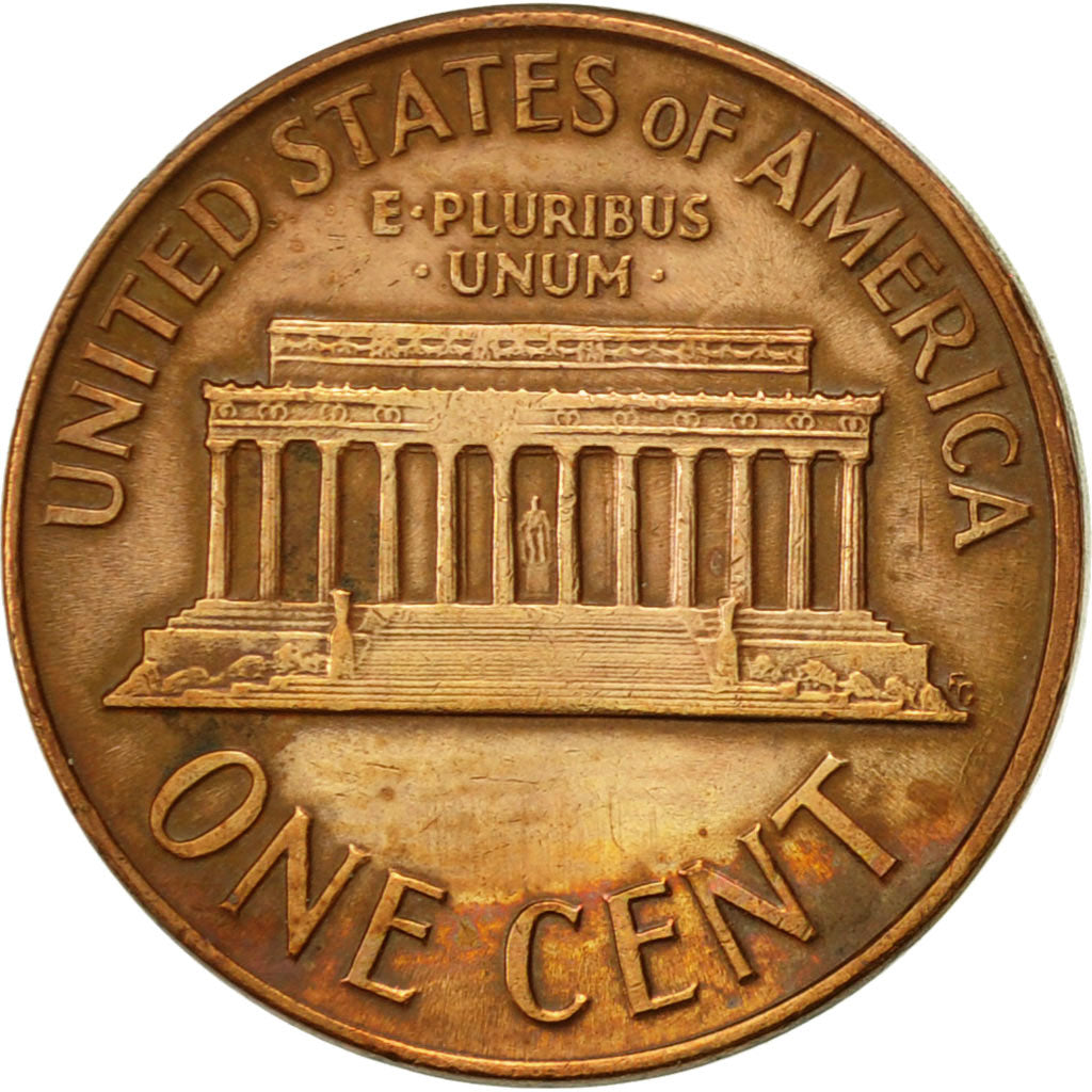 Coin, United States, Lincoln Cent, Cent, 1965, U.S. Mint, Philadelphia