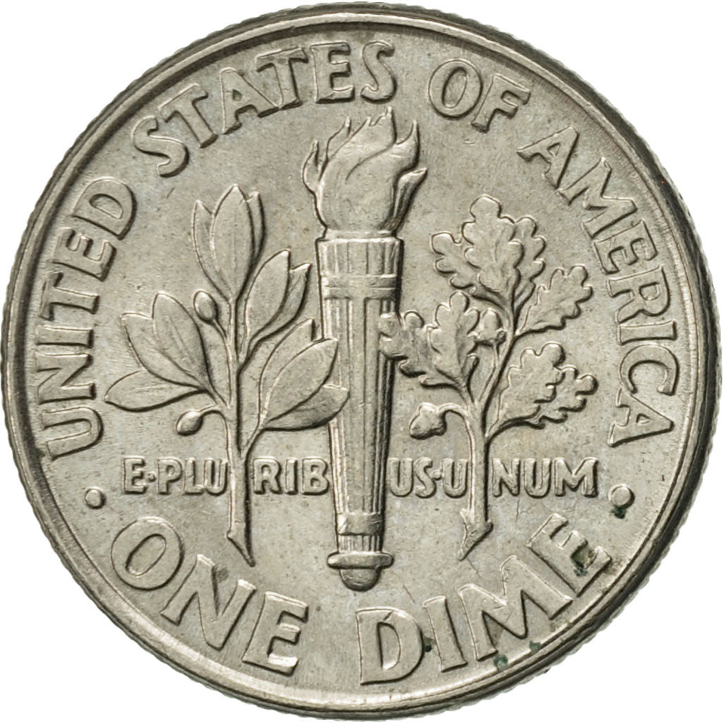 Coin, United States, Roosevelt Dime, Dime, 1993, U.S. Mint, Denver, AU(50-53)