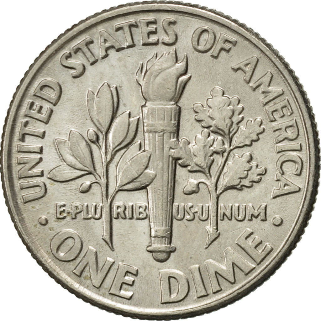 Coin, United States, Roosevelt Dime, Dime, 1991, U.S. Mint, Denver, AU(50-53)