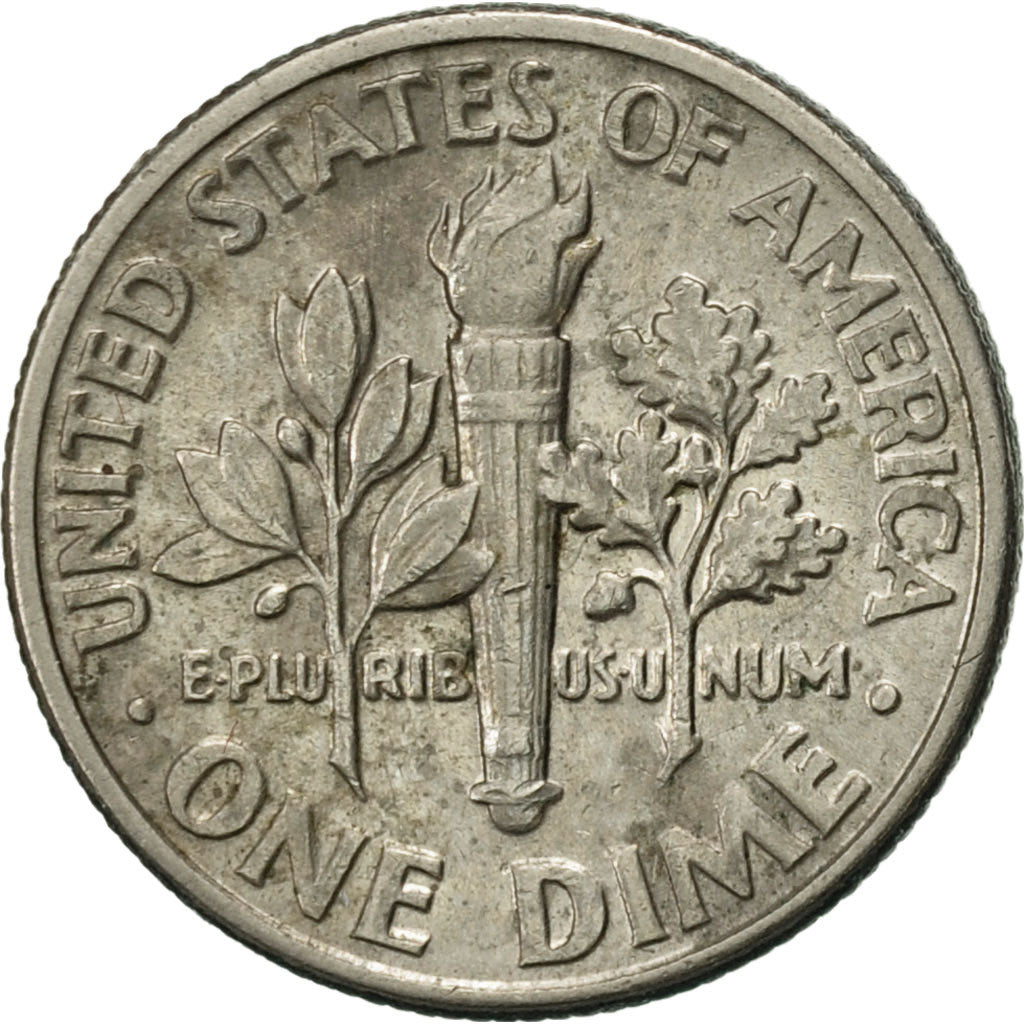 Coin, United States, Roosevelt Dime, Dime, 1987, U.S. Mint, Denver, AU(50-53)
