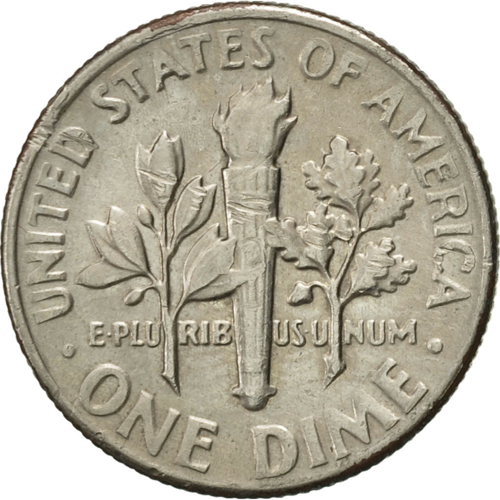 Coin, United States, Roosevelt Dime, Dime, 1966, U.S. Mint, Philadelphia