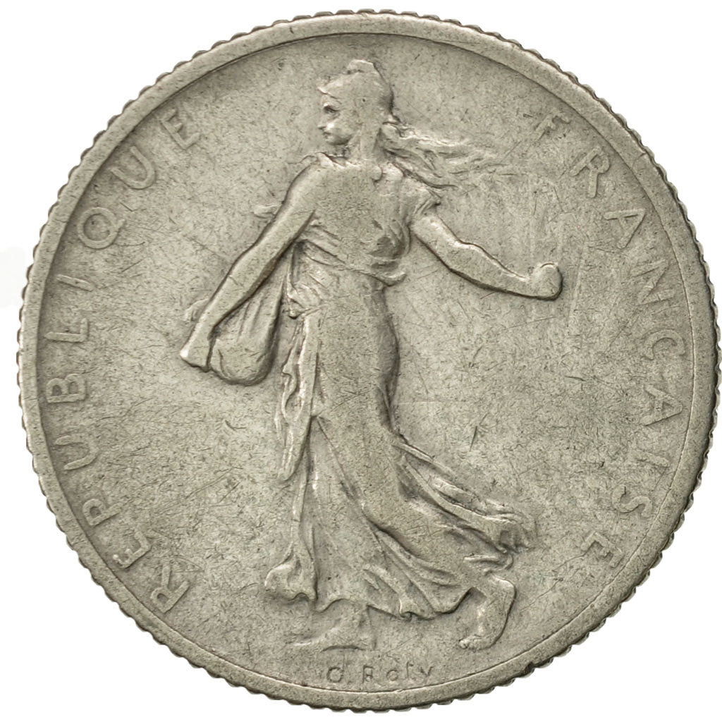 Monnaie, France, Semeuse, Franc, 1906, Paris, TB, Argent, KM:844.1, Gadoury:467