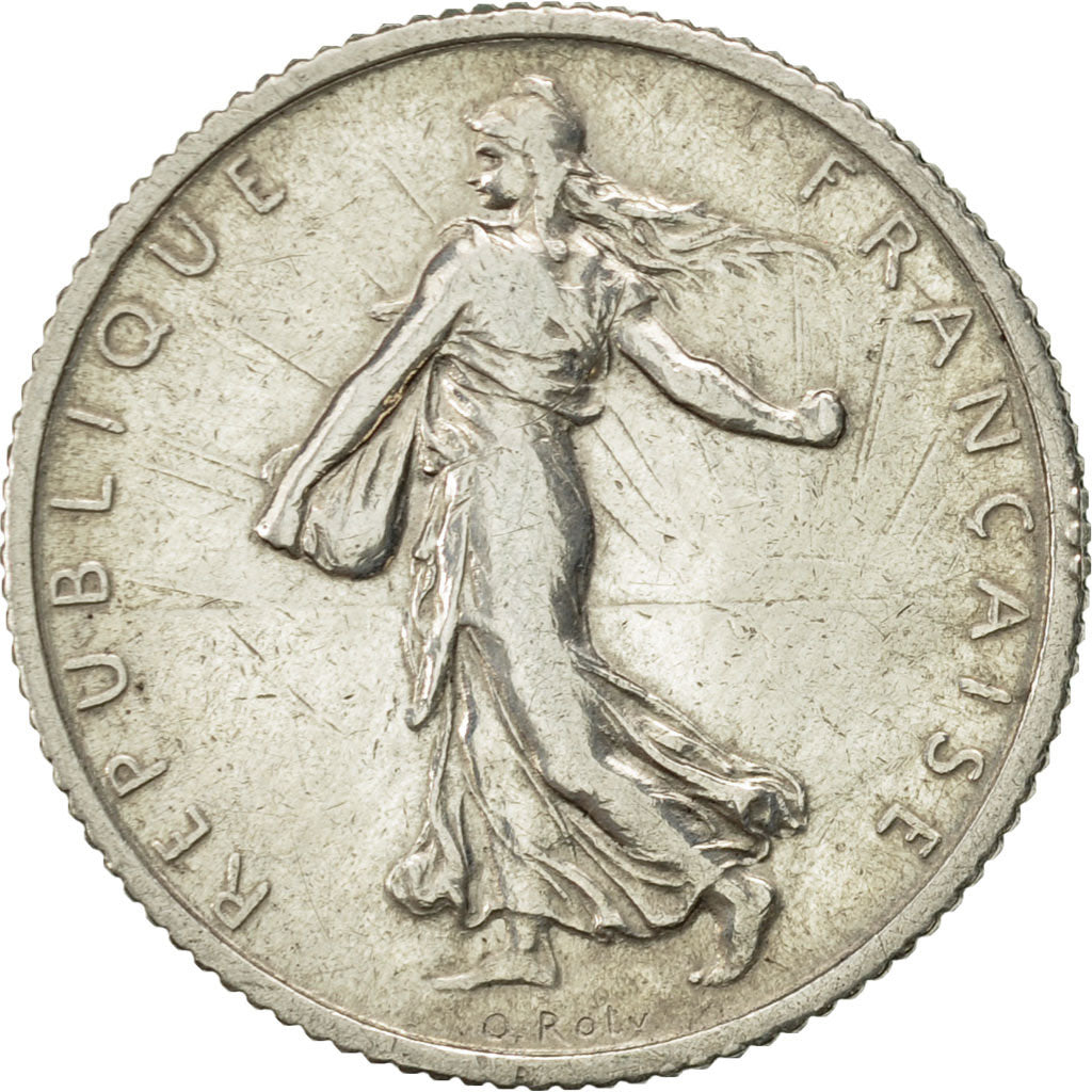France, Semeuse, Franc, 1899, Paris, EF(40-45), Silver, KM:844.1, Gadoury:467