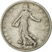 Coin, France, Semeuse, Franc, 1917, Paris, EF(40-45), Silver, KM:844.1