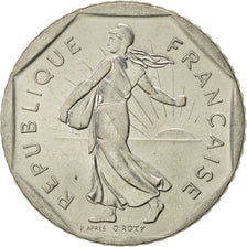 Munten, Frankrijk, Semeuse, 2 Francs, 1988, Paris, PR, Nickel, KM:942.1