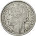 Coin, France, Morlon, 2 Francs, 1947, Beaumont - Le Roger, EF(40-45), Aluminum