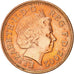 Monnaie, Grande-Bretagne, Elizabeth II, 2 Pence, 2002, TTB, Copper Plated Steel