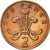 Monnaie, Grande-Bretagne, Elizabeth II, 2 Pence, 1990, TTB, Bronze, KM:936