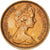 Munten, Groot Bretagne, Elizabeth II, 2 New Pence, 1975, ZF, Bronze, KM:916