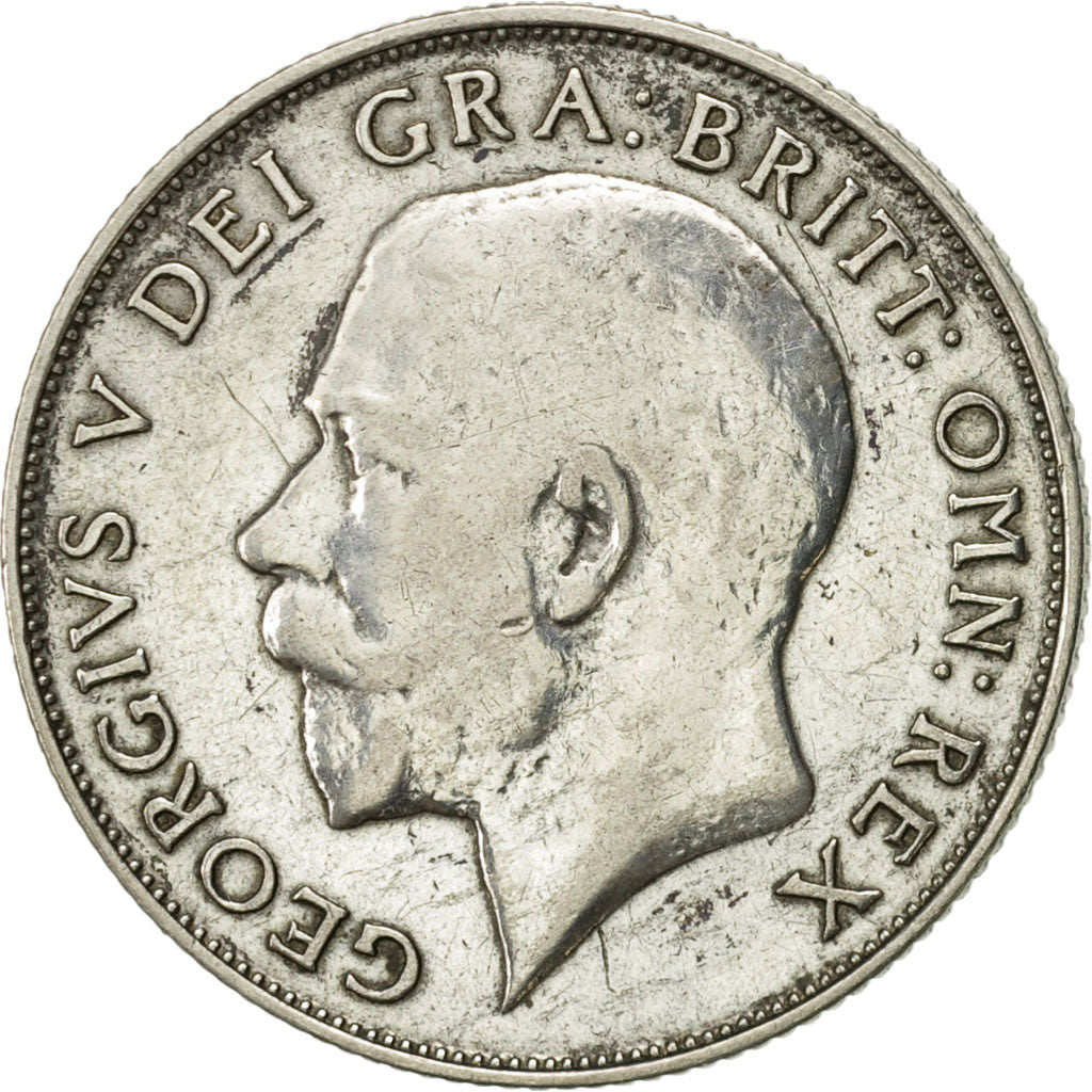 Coin, Great Britain, George V, Shilling, 1920, EF(40-45), Silver, KM:816a