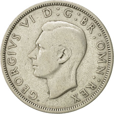 Munten, Groot Bretagne, George VI, 1/2 Crown, 1940, ZF, Zilver, KM:856