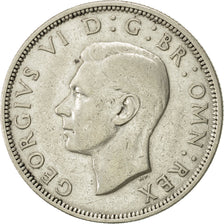 Munten, Groot Bretagne, George VI, 1/2 Crown, 1941, ZF, Zilver, KM:856