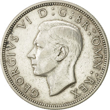 Monnaie, Grande-Bretagne, George VI, 1/2 Crown, 1946, TTB, Argent, KM:856
