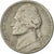 Coin, United States, Jefferson Nickel, 5 Cents, 1973, U.S. Mint, Denver