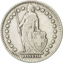 Switzerland, Franc, 1934, Bern, VF(30-35), Silver, KM:24