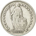 Switzerland, Franc, 1934, Bern, VF(30-35), Silver, KM:24