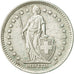Coin, Switzerland, Franc, 1946, Bern, AU(50-53), Silver, KM:24