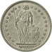 Coin, Switzerland, Franc, 1975, Bern, AU(50-53), Copper-nickel, KM:24a.1