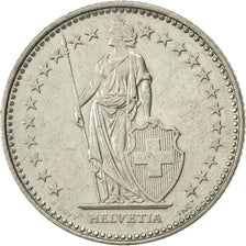Coin, Switzerland, Franc, 1986, Bern, AU(50-53), Copper-nickel, KM:24a.3