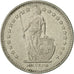 Coin, Switzerland, Franc, 1983, Bern, AU(50-53), Copper-nickel, KM:24a.3
