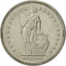 Switzerland, Franc, 1990, Bern, AU(50-53), Copper-nickel, KM:24a.3