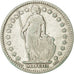 Switzerland, Franc, 1894, Bern, VF(30-35), Silver, KM:24