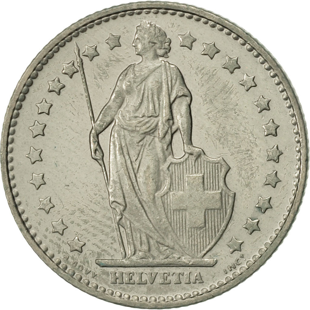 Monnaie, Suisse, Franc, 1980, Bern, TTB+, Copper-nickel, KM:24a.1