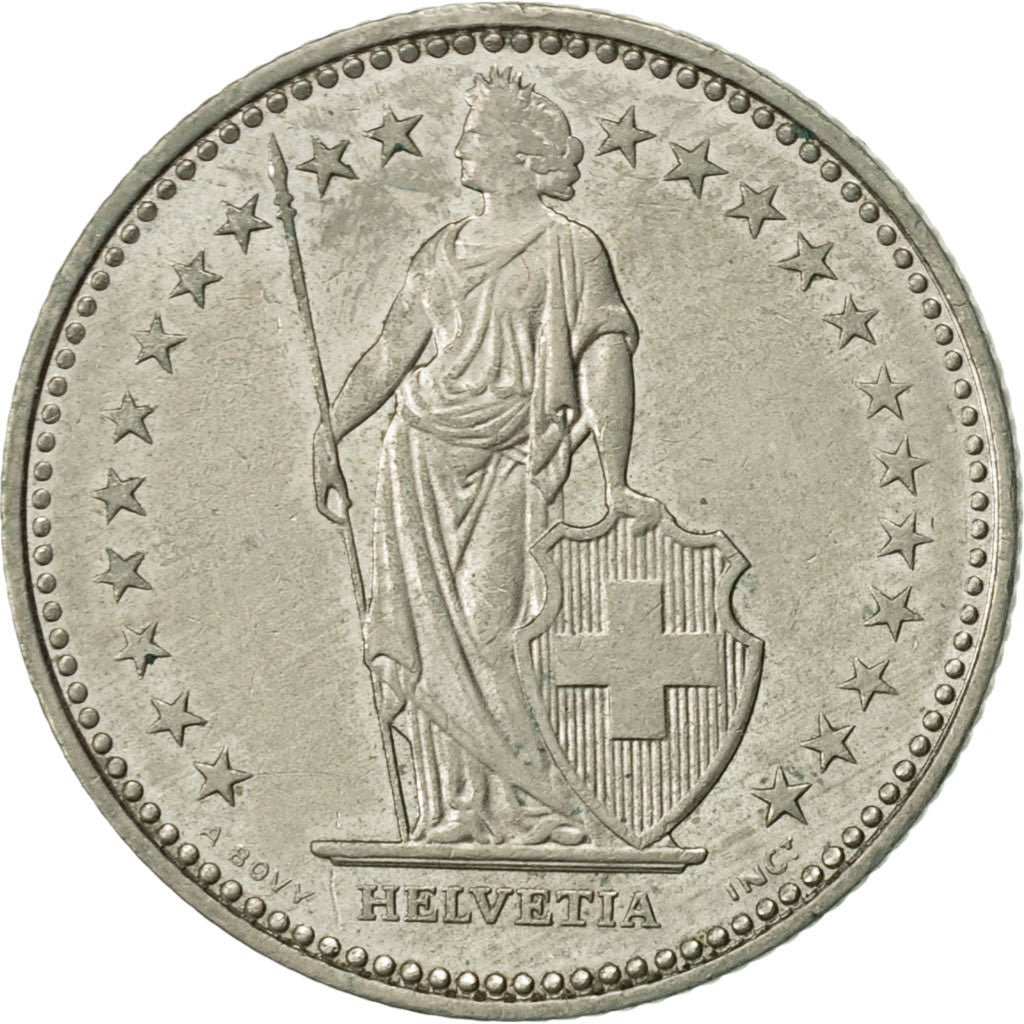 Monnaie, Suisse, Franc, 1985, Bern, TTB+, Copper-nickel, KM:24a.3